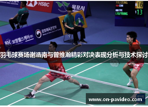 羽毛球赛场谢浩南与曾维瀚精彩对决表现分析与技术探讨